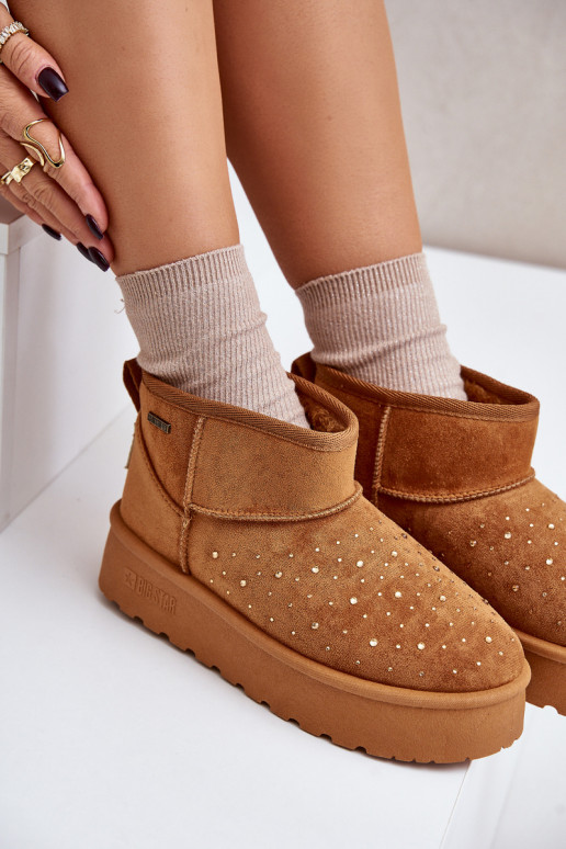 sniego batai  su platforma Big Star OO274A104 Camel