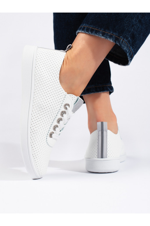 su aužūro elementais baltos spalvos Moteriški batai