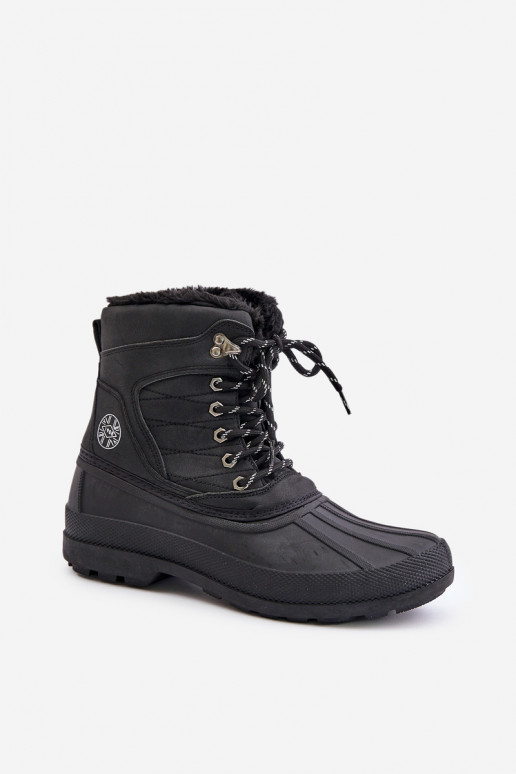 sniego batai  Lee Cooper LCJ-24-44-2872M Juodos spalvos sniego batai  Lee Cooper LCJ-24-44-2872M Juodos spalvos