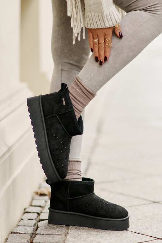 sniego batai  su platforma Big Star OO274A105 Juodos spalvos