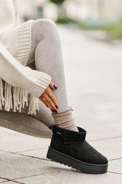 sniego batai  su platforma Big Star OO274A105 Juodos spalvos