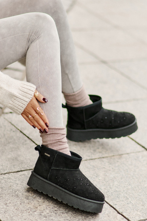 sniego batai  su platforma Big Star OO274A105 Juodos spalvos