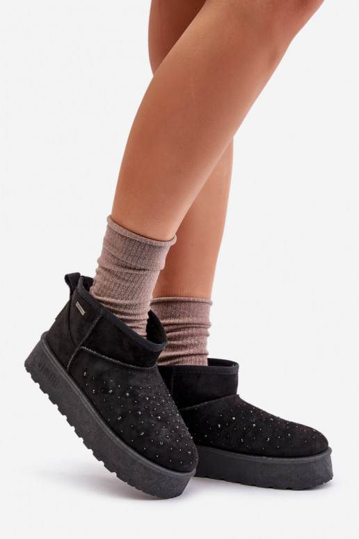 sniego batai  su platforma Big Star OO274A105 Juodos spalvos