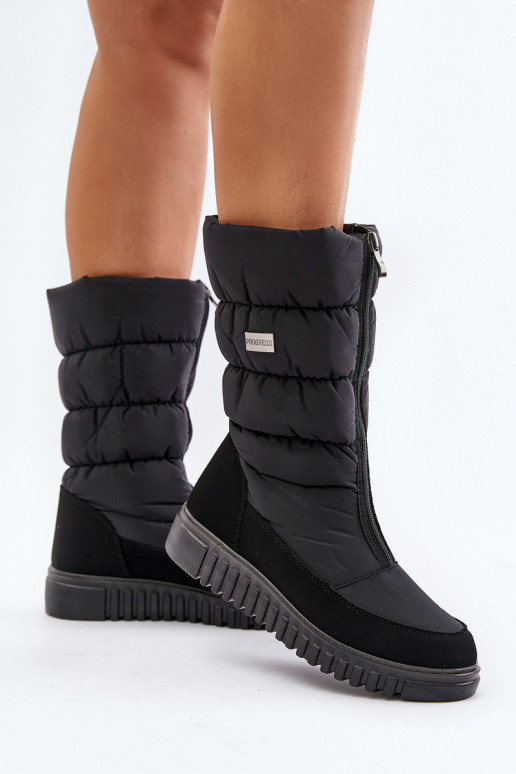šilti sniego batai  Progress PROGJ-24-149 Juodos spalvos
