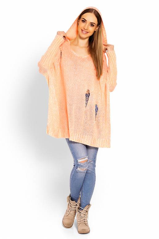  Ilgas džemperis modelis 114559 PeeKaBoo 