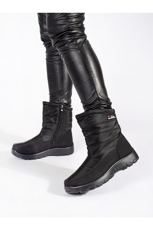 Juodos spalvos  Moteriški sniego batai