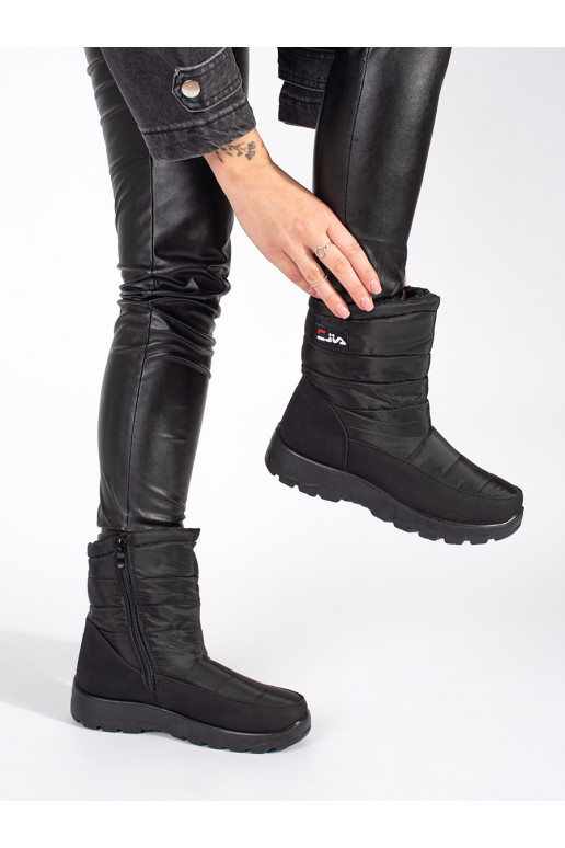 Juodos spalvos  Moteriški sniego batai