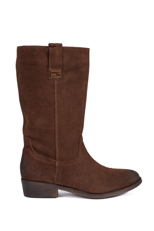 rudos spalvos   ilgaauliai batai typu kaubojiško stiliaus  Sergio Leone rudos spalvos   ilgaauliai batai typu kaubojiško stiliaus  Sergio Leone