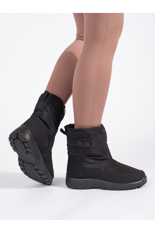 Juodos spalvos  su pašiltinimu śniegowe 