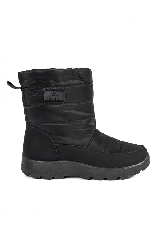 Juodos spalvos  su pašiltinimu śniegowe 