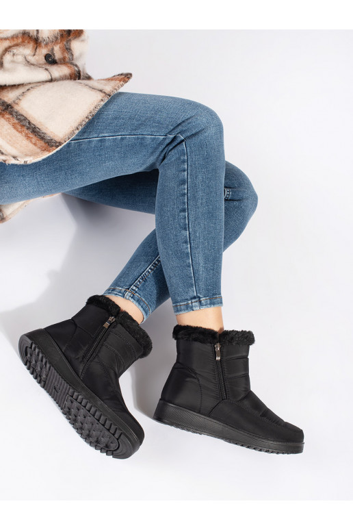Juodos spalvos  Moteriški sniego batai