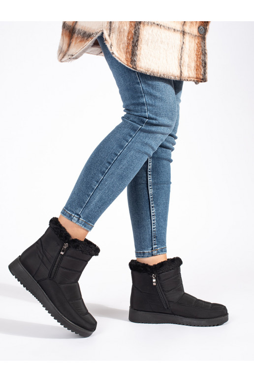 Juodos spalvos  Moteriški sniego batai