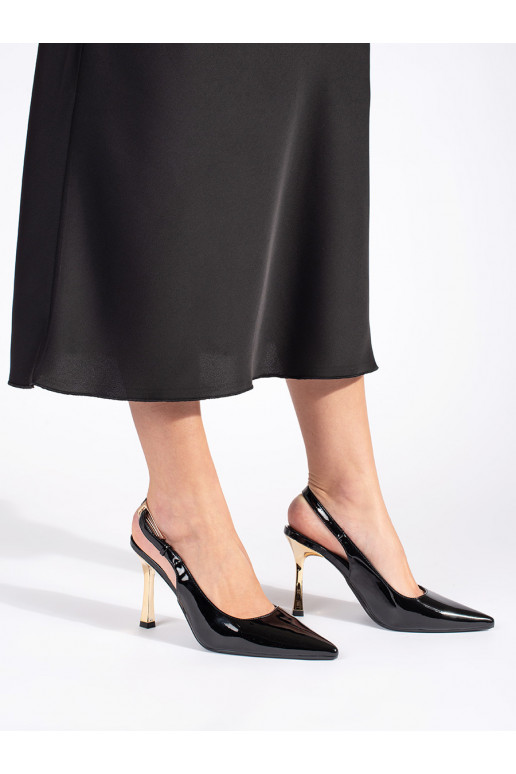 su lako efektu juodos spalvos aukštakulniai 