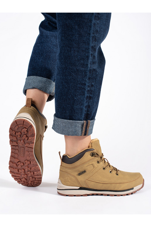 rudos spalvos su pašiltinimu Trekingo batai