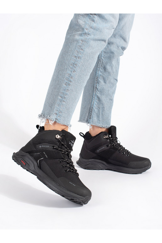 Juodos spalvos su pašiltinimu Trekingo batai