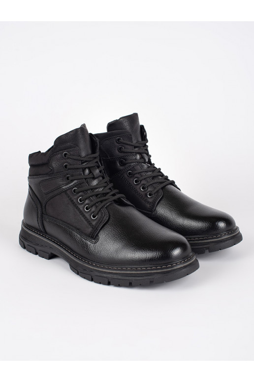  juodos spalvos batai su raištukais su pašiltinimu