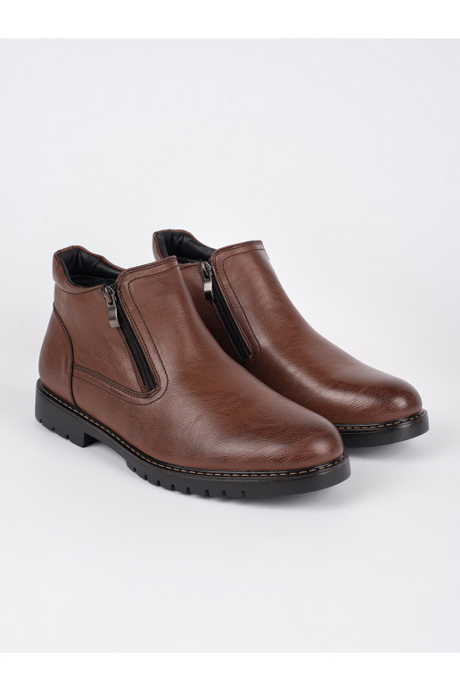 rudos spalvos  batai  su pašiltinimu