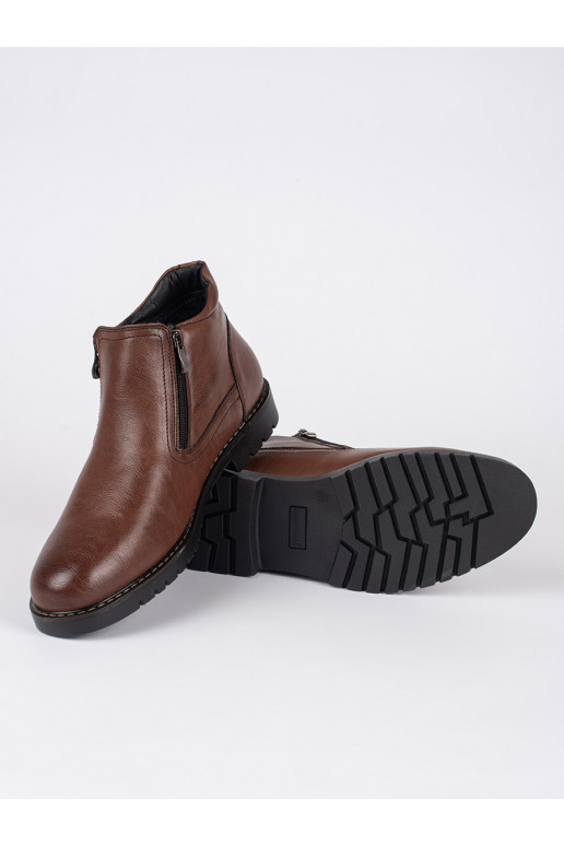 rudos spalvos  batai  su pašiltinimu