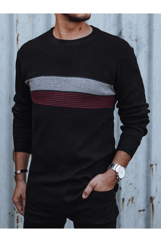 Vyriškas juodas megztinis Vyriškas juodas megztinis