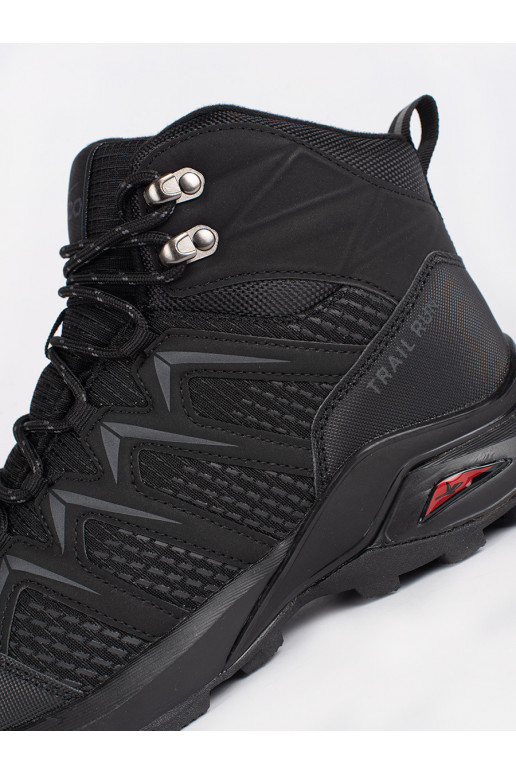 Juodos spalvos su pašiltinimu  batai 