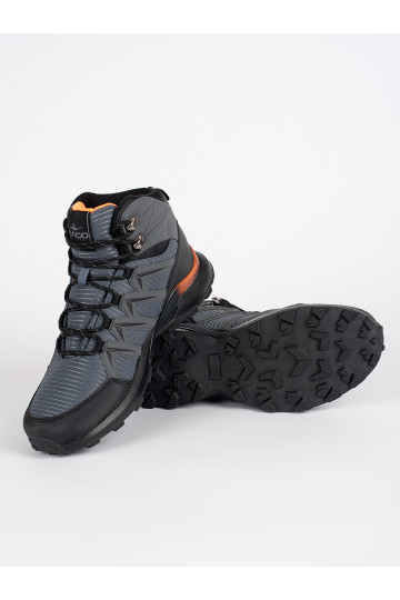 pilkos spalvos su pašiltinimu  batai