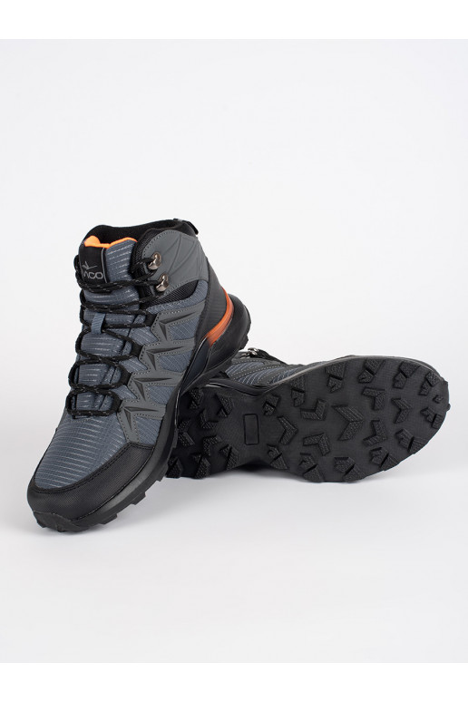 pilkos spalvos su pašiltinimu  batai 