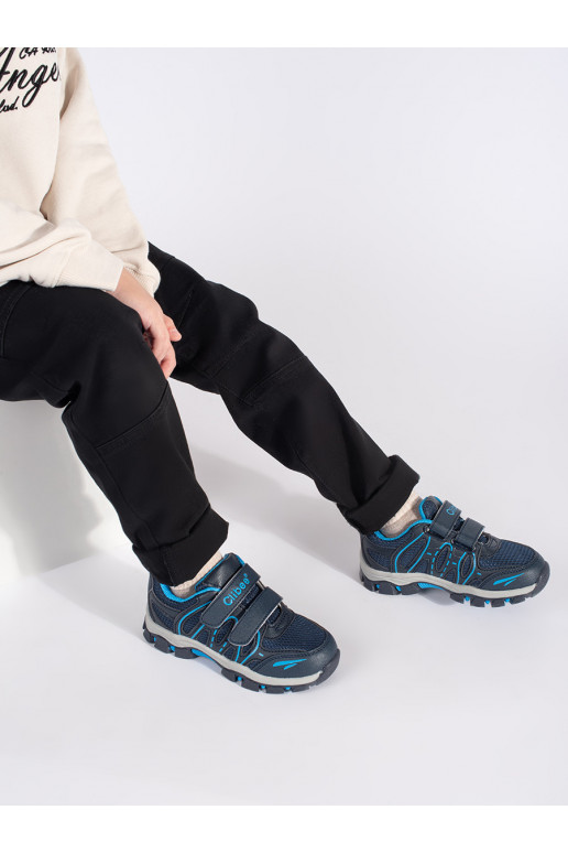 tamsiai mėlynos spalvos  sportiniai bataiy y