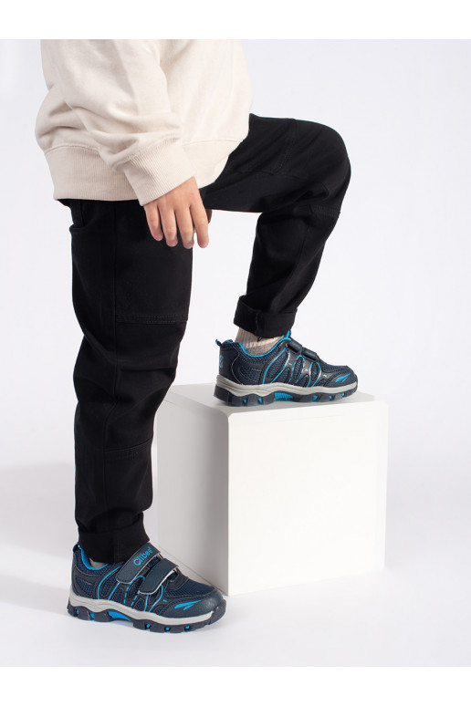 tamsiai mėlynos spalvos  sportiniai bataiy y