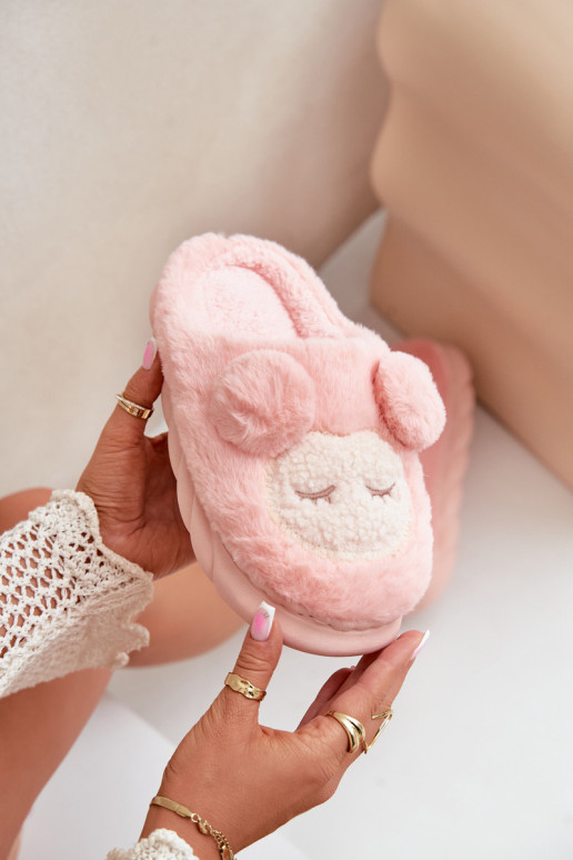 šilti  Šlepetės  rožinės spalvos Jozelinetta