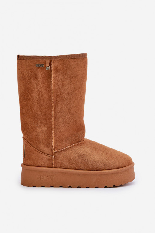  sniego batai su platforma Big Star OO274893 Camel