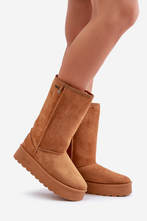  sniego batai su platforma Big Star OO274893 Camel