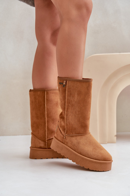  sniego batai su platforma Big Star OO274893 Camel