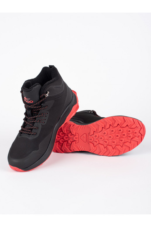 Juodos ir-raudonos spalvos  Trekingo batai