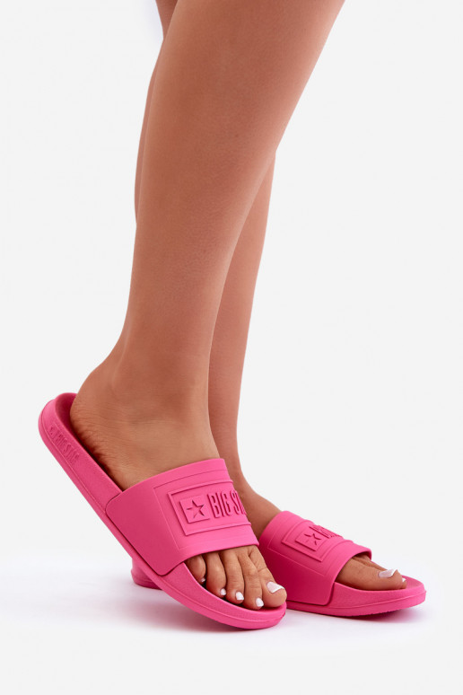  Moteriškos šlepetės Big Star OO274037 rožinės spalvos