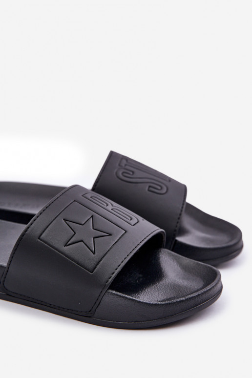  Moteriškos šlepetės Big Star OO274040 Juodos spalvos