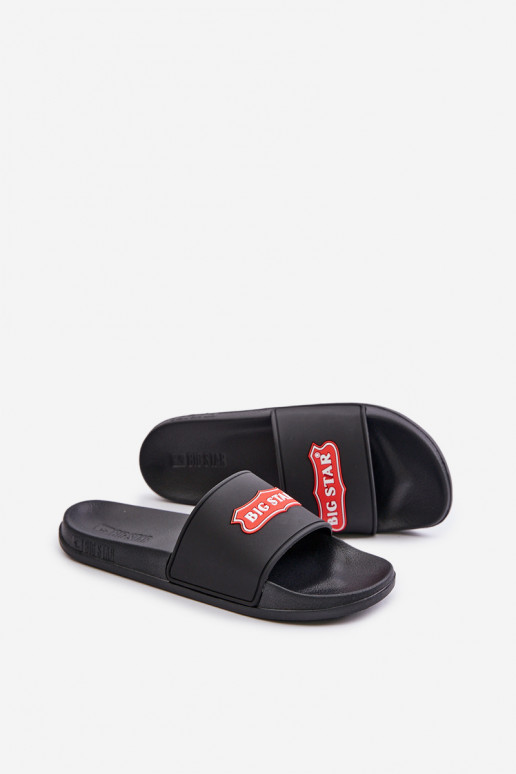 Moteriškos šlepetės Big Star OO274038 Juodos spalvos