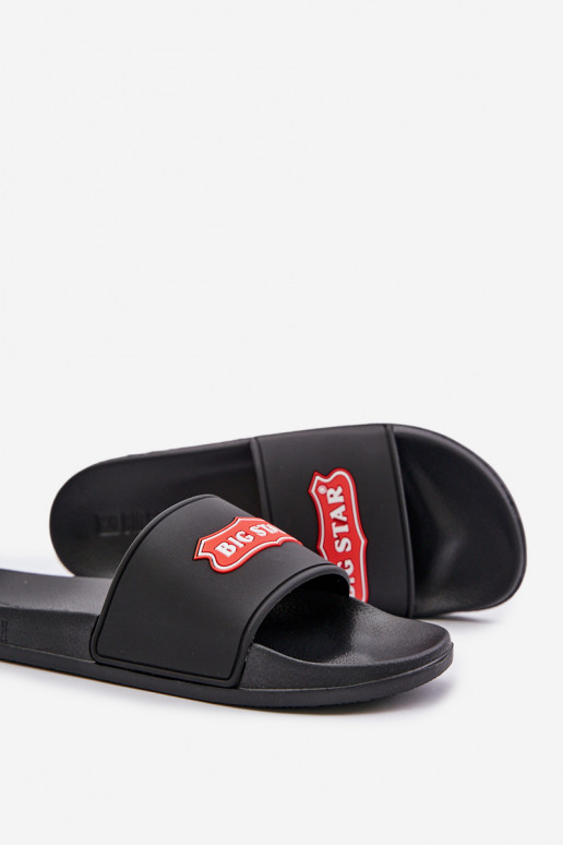 Moteriškos šlepetės Big Star OO274038 Juodos spalvos