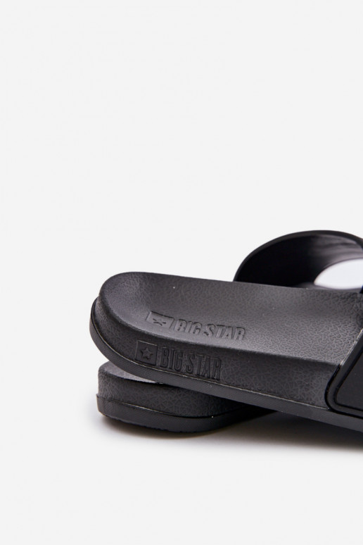 Moteriškos šlepetės Big Star OO274038 Juodos spalvos