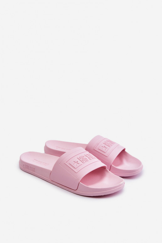  Moteriškos šlepetės Big Star OO274036 rožinės spalvos