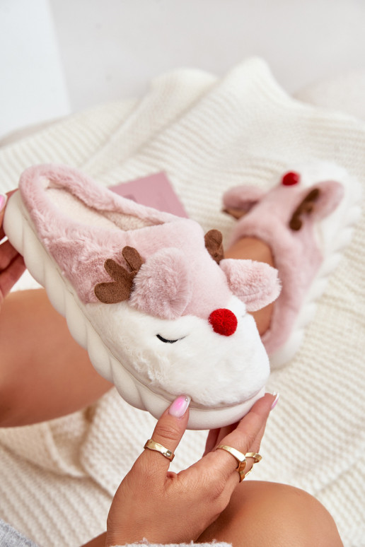  Šlepetės    rožinės spalvos Wistira