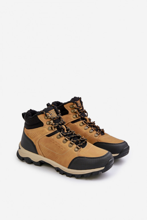 Pašiltinti žygio batai  rudos spalvos Loreinae