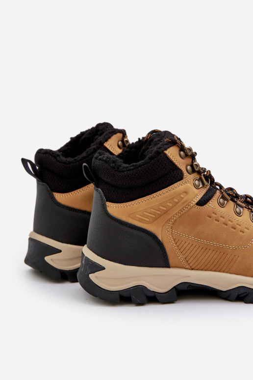 Pašiltinti žygio batai  rudos spalvos Loreinae