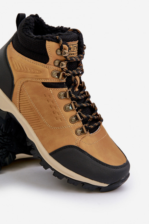 Pašiltinti žygio batai  rudos spalvos Loreinae