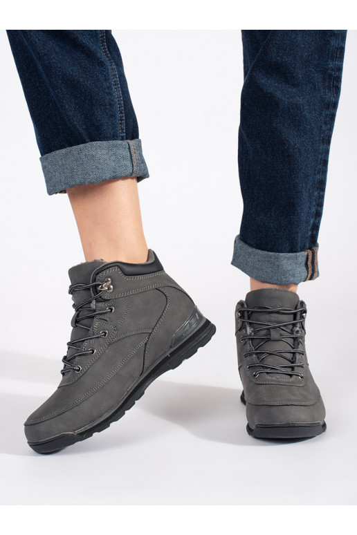 pilkos spalvos su pašiltinimu Aulinukai pilkos spalvos su pašiltinimu Aulinukai