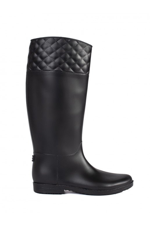 Juodos spalvos  guminiai batai