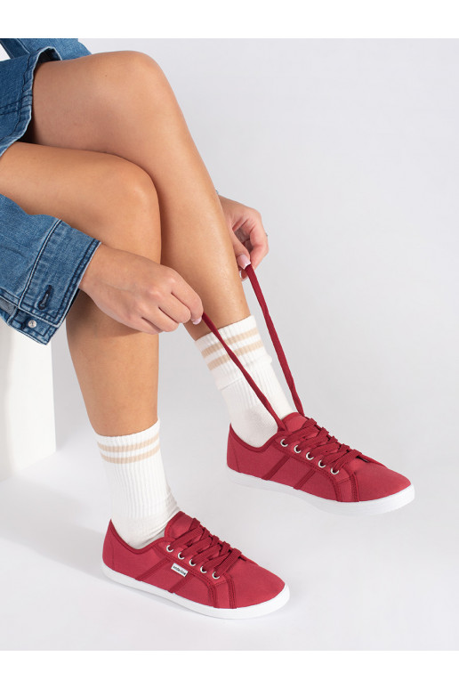 raudonos spalvos  Moteriški batai