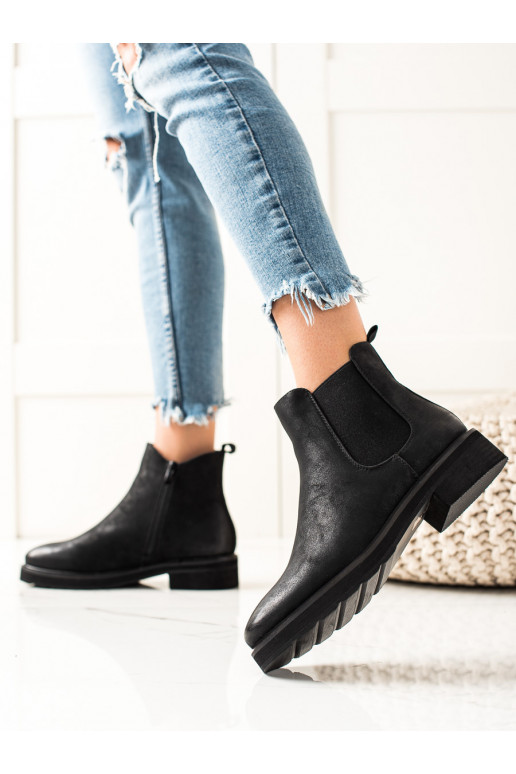 Klasikinio modelio juodos spalvos aulinukai SERGIO LEONE