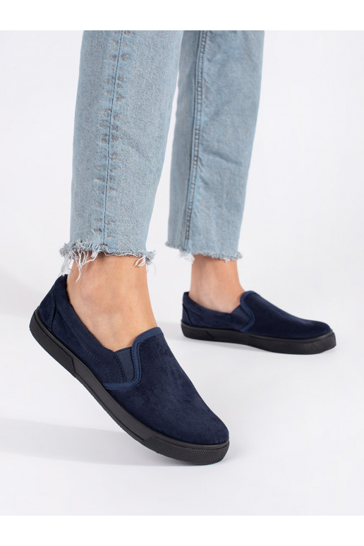 mėlynos spalvos mėlynos spalvos batai  slip on