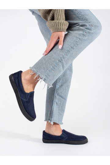 mėlynos spalvos mėlynos spalvos batai  slip on 2