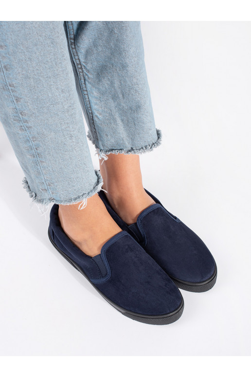 mėlynos spalvos mėlynos spalvos batai  slip on